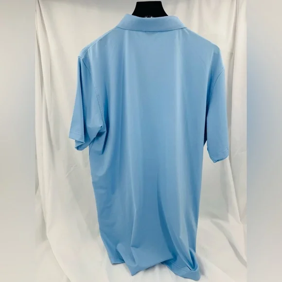 Ole Miss SIP Logo - Powder Blue Peter Millar Polo - Large - NWT - Picture 4 of 6